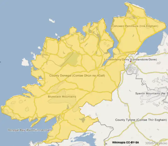 Ballyliffin GC is located in County Donegal