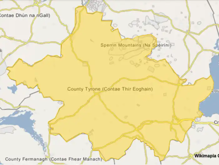 Dungannon Upper is located in County Tyrone