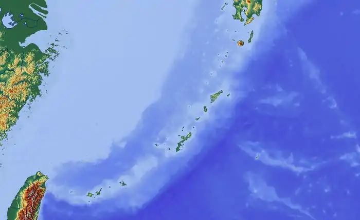 RORK is located in Ryukyu Islands