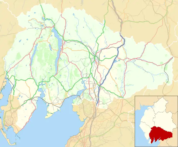 Troutbeck Bridge is located in the former South Lakeland district