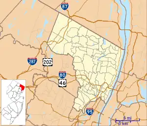 Edgewater is located in Bergen County, New Jersey