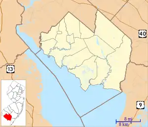 Millville is located in Cumberland County, New Jersey