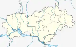 Kozmodemyansk is located in Mari El