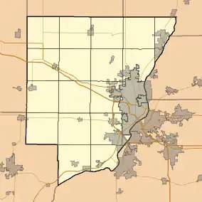 Springdale Cemetery is located in Peoria County, Illinois