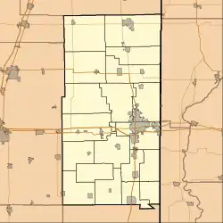 Georgetown, Illinois is located in Vermilion County, Illinois