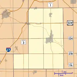 McNatts is located in Wells County, Indiana