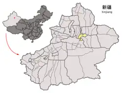 Ürümqi City in Xinjiang