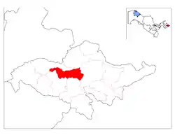 Location in Andijan Region