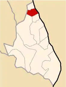 Location of Chalcos in the Sucre province