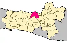 Kendal Regency in Central Java