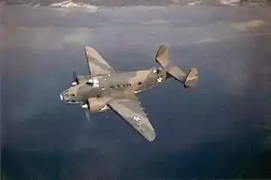 Lockheed Hudson in flight in 1941