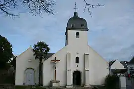 The church in Locmaria