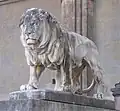 Munich:Lion in front of the Feldherrnhalle