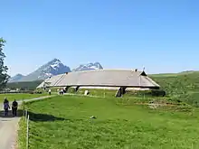 Image 7Reconstruction of a longhouse at Lofoten (from History of Norway)