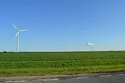 Turbines at the Rail Splitter Wind Farm