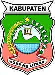 Coat of arms of North Konawe Regency