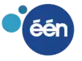 Eén's blue logo used during summer (2007-2008)