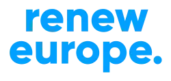 Logo of the Renew Europe group in the European Parliament