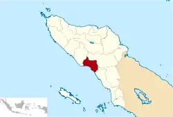 Location within Aceh