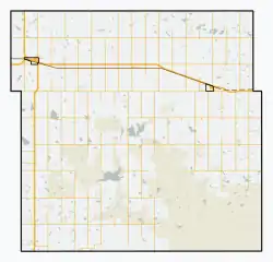 Bracken is located in Lone Tree No. 18