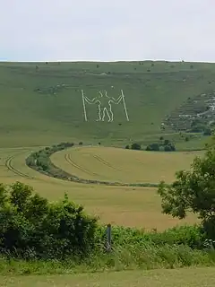 Credit: CupcakekidView of the Long Man of Wilmington in the South Downs

More about The Long Man of Wilmington...