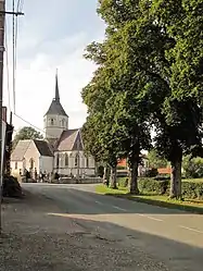 The church of Longvilliers