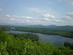 Loon Lake from Crusher Mountain