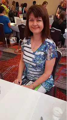 Lori Wilde at the Romance Writers of America Conference, July 2015, New York, NY