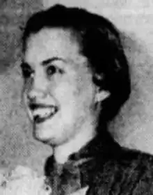 A smiling young white woman