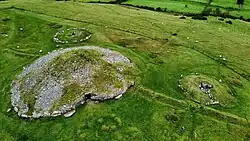 Overhead view of Cairn S, Cairn T and Cairn U