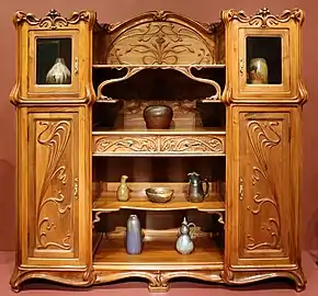 Credenza by Eugène Gaillard (c. 1900) (Art Institute of Chicago)