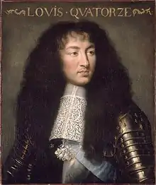 Portrait of Louis XIV, 1661.