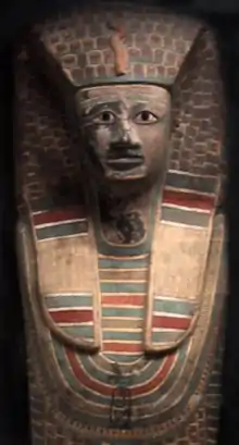 Rishi coffin of Sekhemre-Heruhirmaat Intef, on display at the Louvre