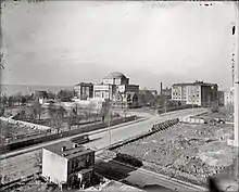 Black-and-white image of Low Library in 1897