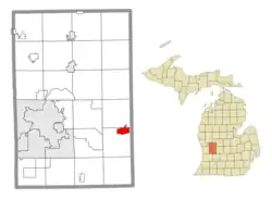 Location within Kent County