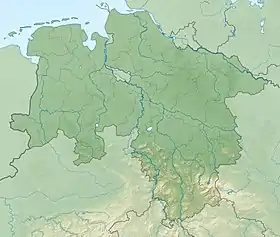 Großer Knollen is located in Lower Saxony