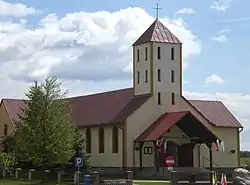 Saint John Paul II church in Lubań