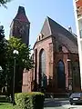 Gothic Our Lady of Częstochowa church, 15th century