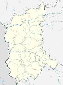 Jany is located in Lubusz Voivodeship