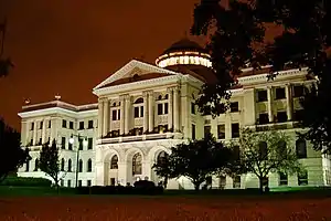 The Lucas County Courthouse in Toledo