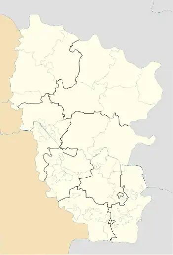 Krymske is located in Luhansk Oblast