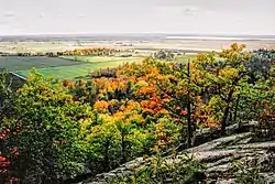 Pontiac as seen from the Gatineau Hills