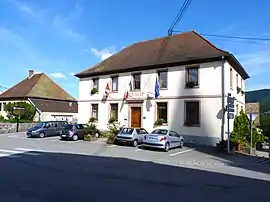 The town hall in Lutzelhouse