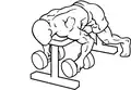 Bilateral lying dumbbell fly start