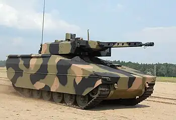 Lynx KF31 in Australian Army colours; the KF41 has been offered to Australia