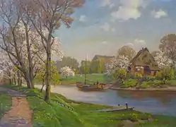 Spring on the Lühe (1904)