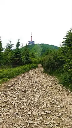 The Lysá hora mountain - symbol of the region