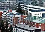 Apartment buildings in the Nousukatu subarea.