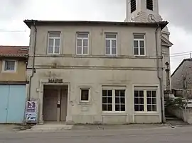 The town hall in Méligny-le-Petit