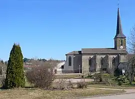 The church in Méménil